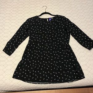 Seraphine Woven Black Maternity & Nursing Top